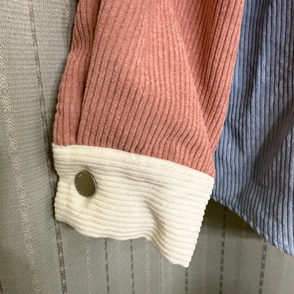 SHEIN Multi-Colored Ribbed Top - Picture 4 of 5